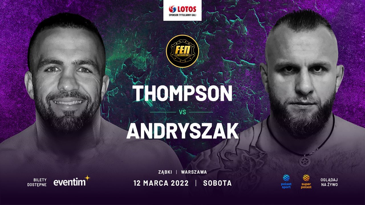 Andryszak pierwszym rywalem Thompsona w obronie tytułu mistrzowskiego