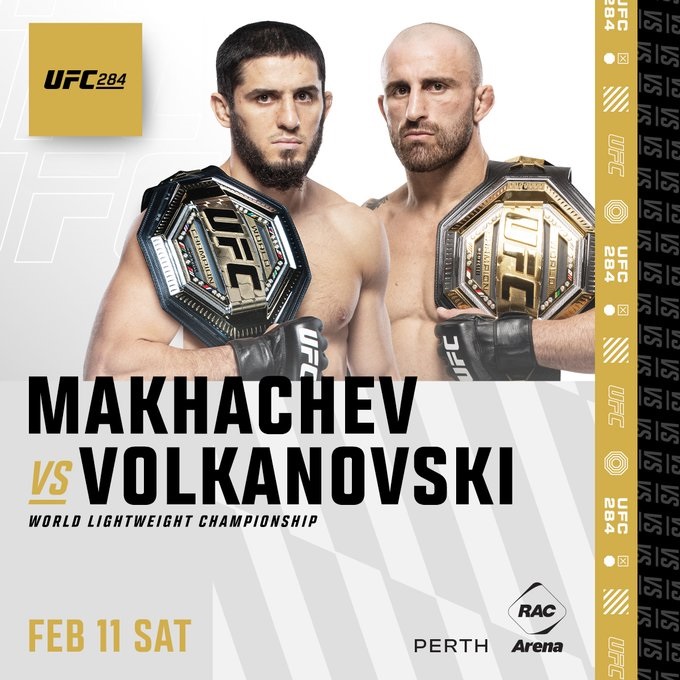 UFC 284 Volkanovski Makhachev