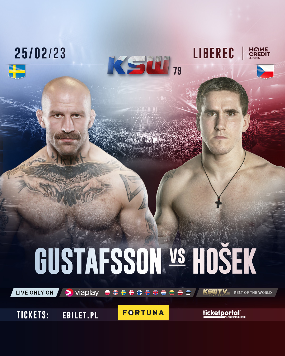 KSW 79 Gustafsson Hosek