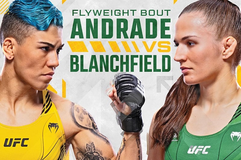 UFC Vegas 69: Andrade vs Blanchfield – wyniki na żywo | START o 22:00