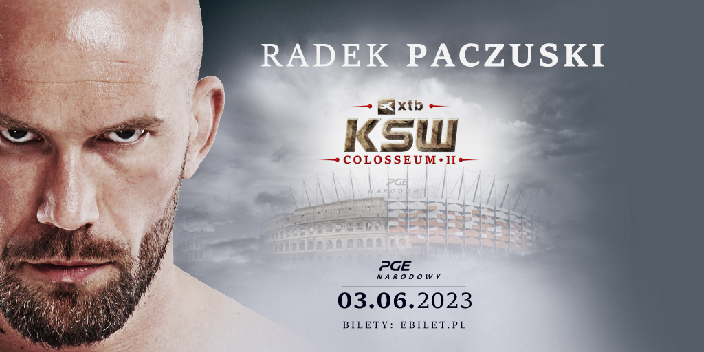 Radosław Paczuski kolejnym zawodnikiem gali XTB KSW Colosseum 2