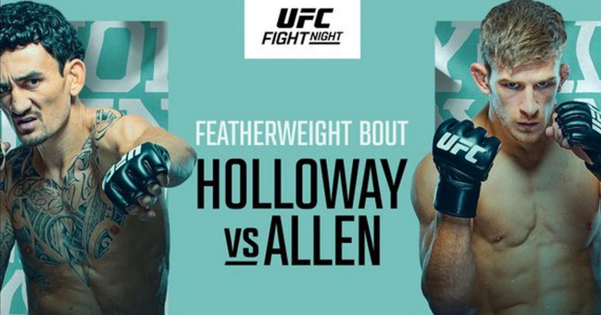 UFC on ESPN 44: Holloway vs Allen | Wyniki walk