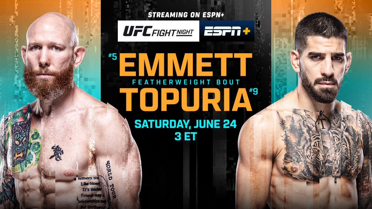 UFC on ABC 5: Emmett vs Topuria | wyniki gali na żywo od 17:30
