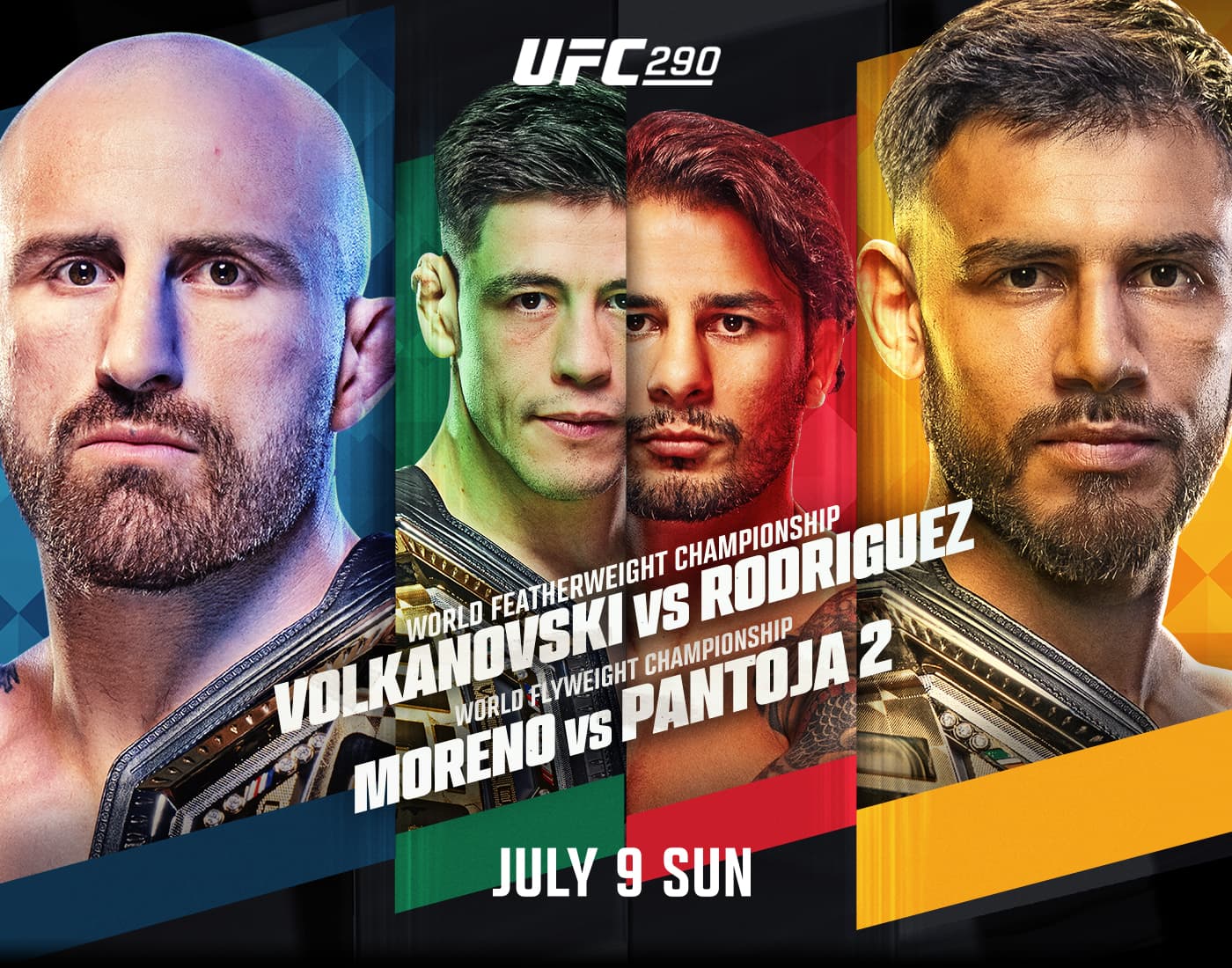 UFC 290: Volkanovski vs Rodriguez – wyniki gali | LIVE od 00:00