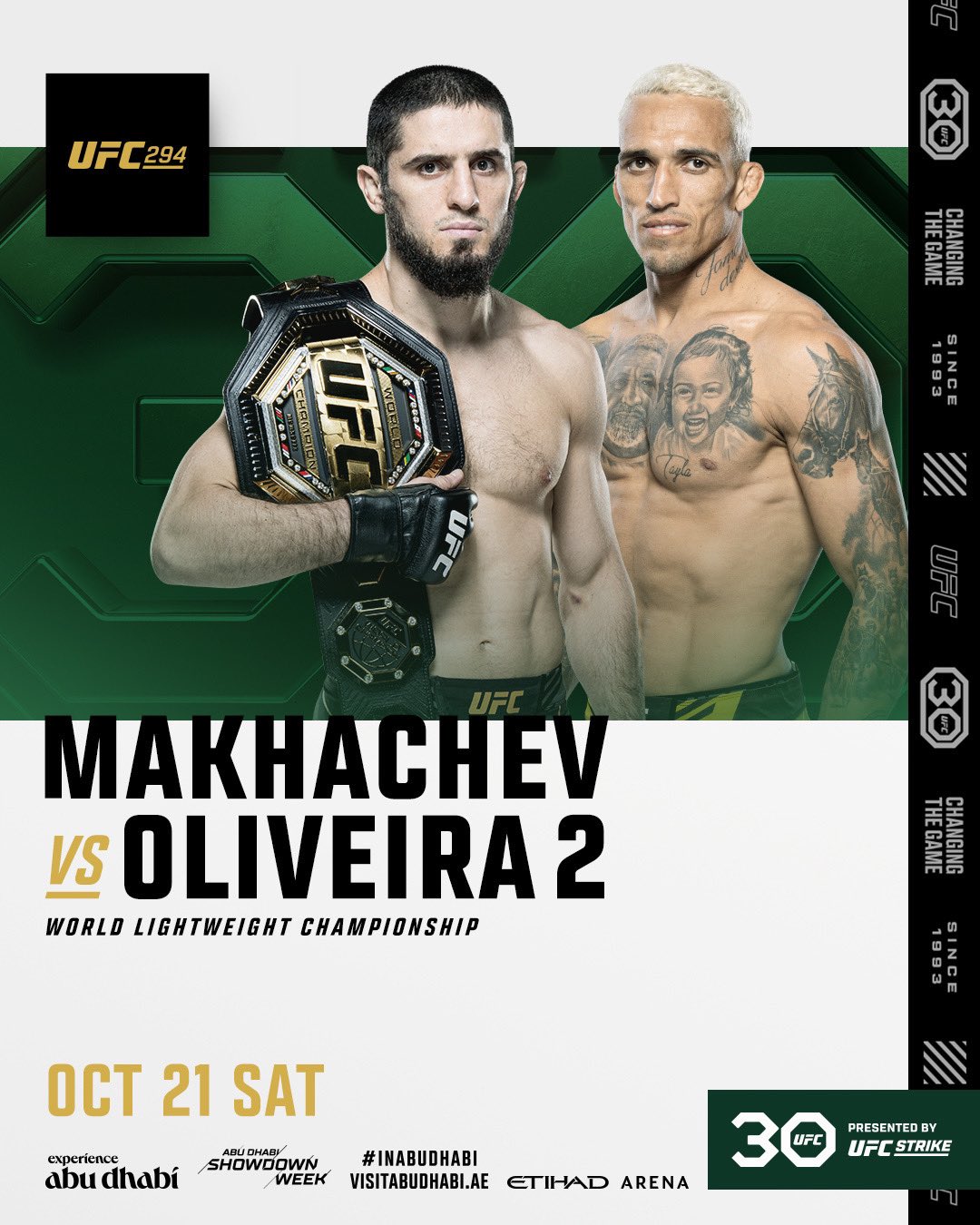 UFC 294 Makhachev Oliveira 2