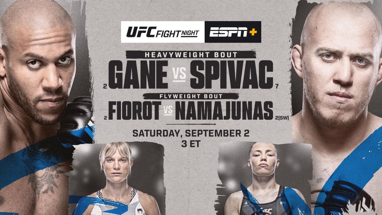 UFC Fight Night: Gane vs Spivac | WYNIKI NA ŻYWO OD 18:30