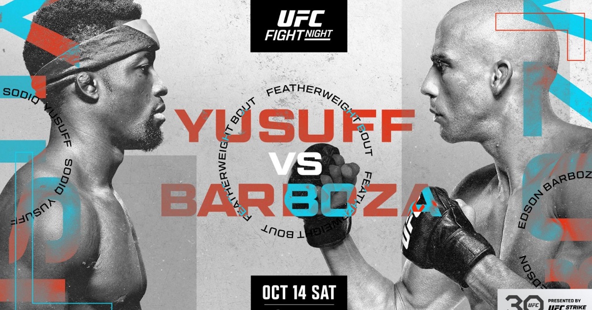 UFC Vegas 88: Yusuff vs Barboza | Wyniki gali na żywo