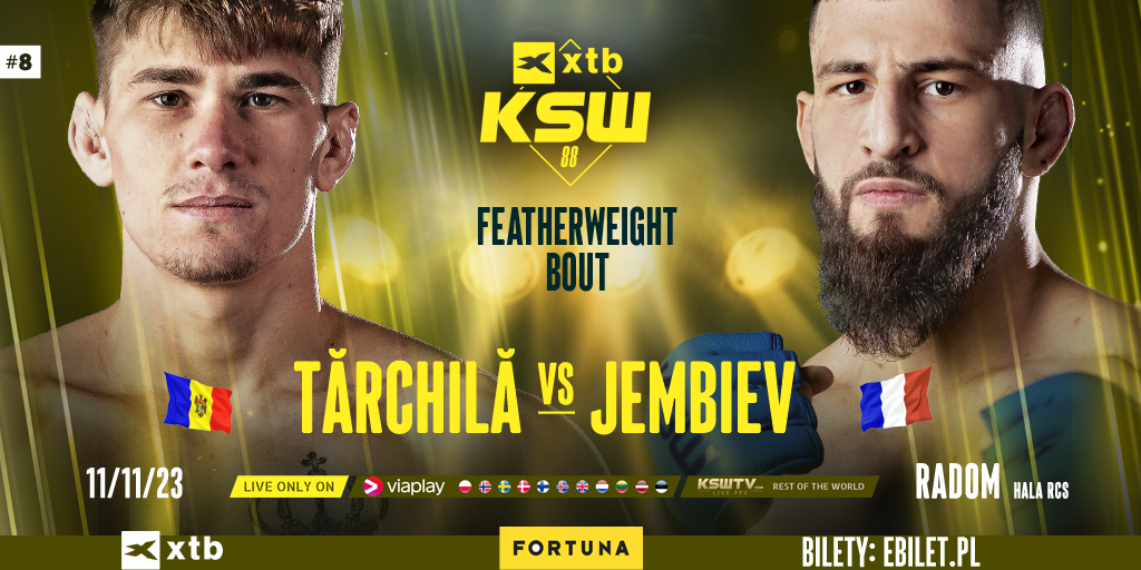 KSW 88: Daniel Tărchila vs Ramzan Jembiev kolejną walką gali