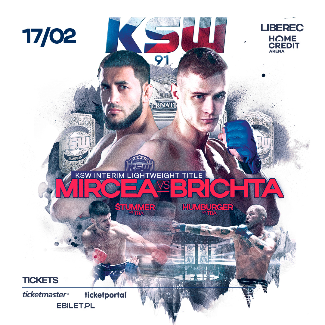 KSW 91: Mircea vs Brichta | WYNIKI NA ŻYWO