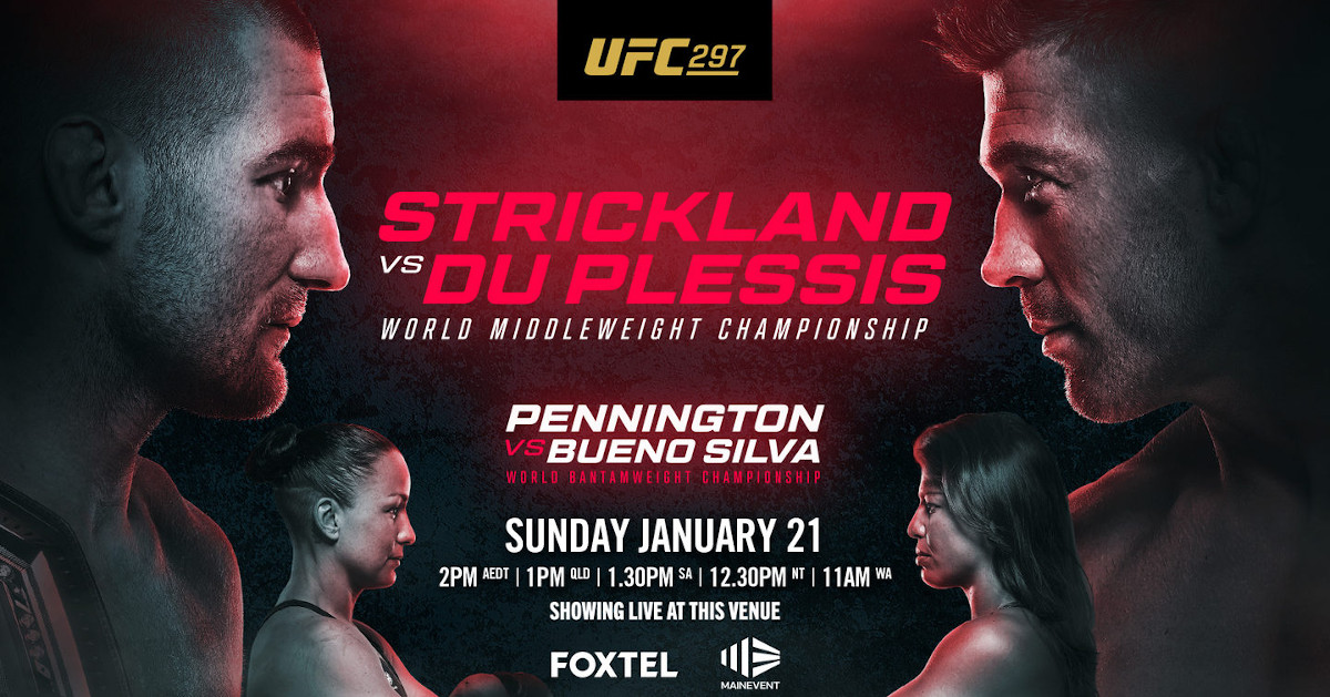 UFC 297: Sean Strickland vs Dricus Du Plessis | WYNIKI NA ŻYWO
