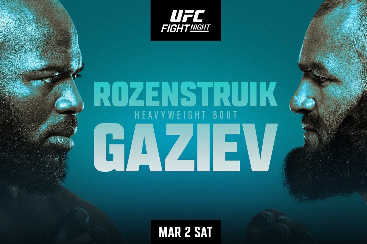 UFC Fight Night 238: Rozenstruik vs Gaziev l WYNIKI