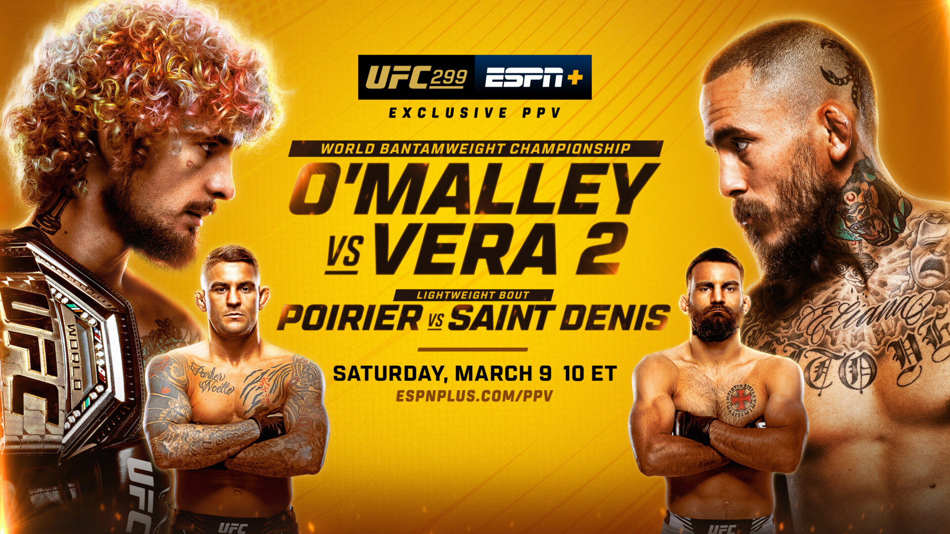 UFC 299: O’Malley vs Vera 2 | Wyniki na żywo