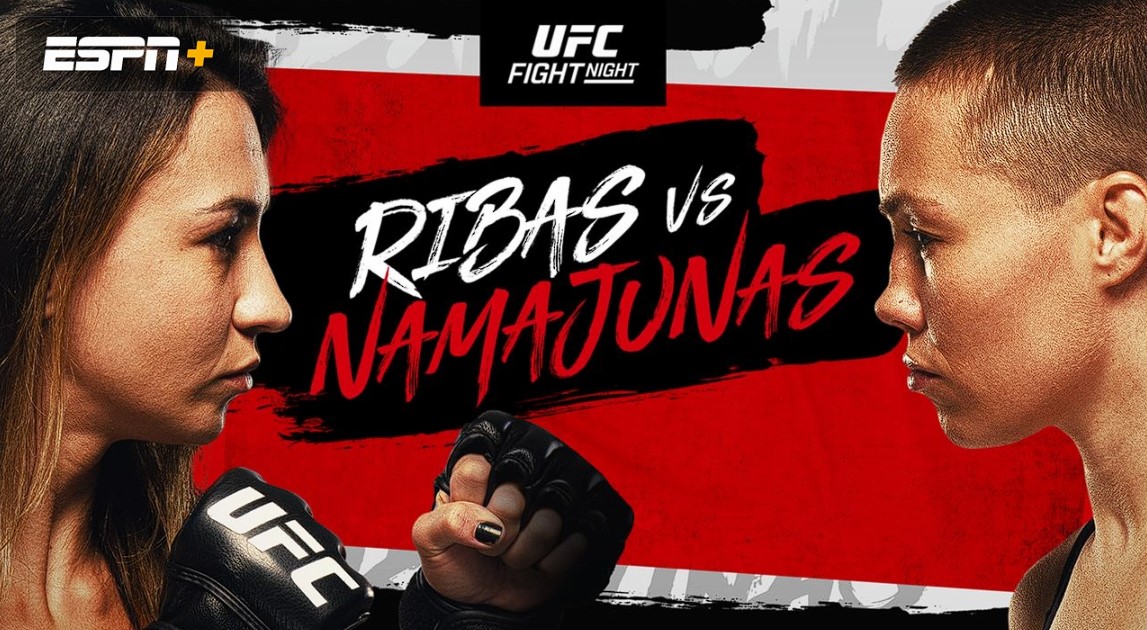 UFC Vegas 89: Ribas vs Namajunas