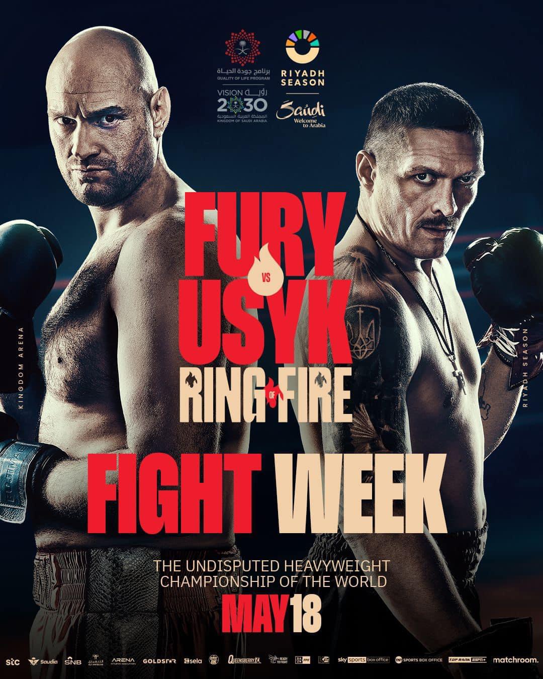 Tyson Fury vs Oleksandr Usyk | WYNIKI NA ŻYWO