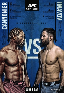 UFC on ESPN 57: Cannonier vs Imavov | WYNIKI NA ŻYWO