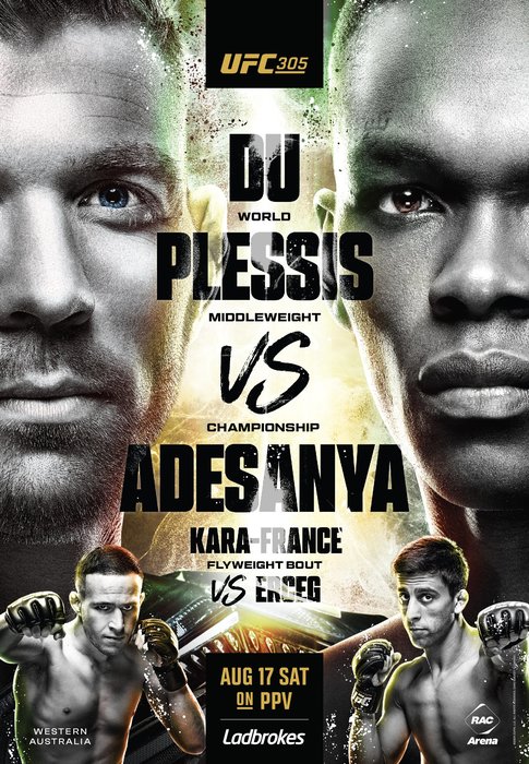 UFC 305: Du Plessis vs Adesanya | WYNIKI NA ŻYWO