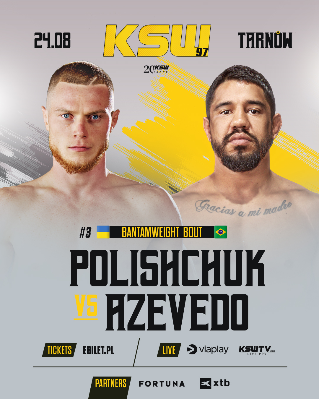 KSW 97 Polischuk Azevedo