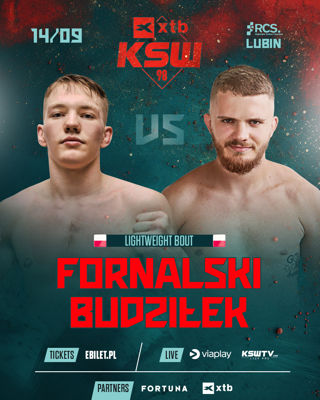 KSW 98: Dwóch perspektywicznych zawodników w walce otwarcia