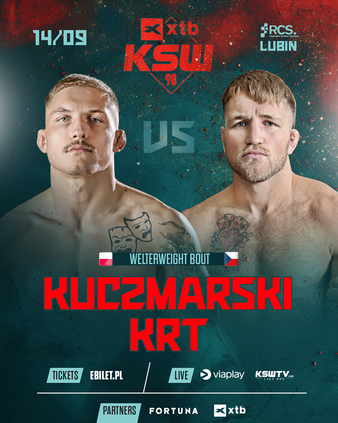 KSW 98: Niepokonany Dawid Kuczmarski przywita w KSW czeskiego mistrza