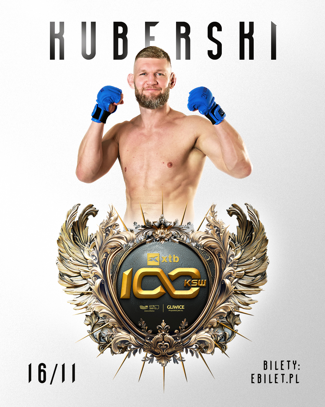 KSW 100: Piotr Kuberski wraca do akcji