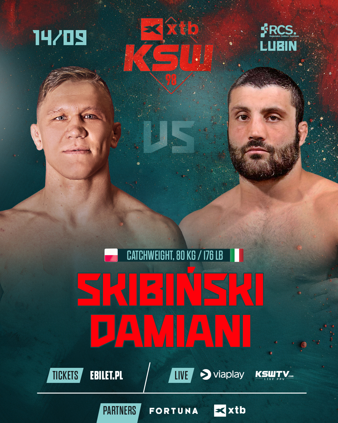 KSW 98 Skibinski Damiani