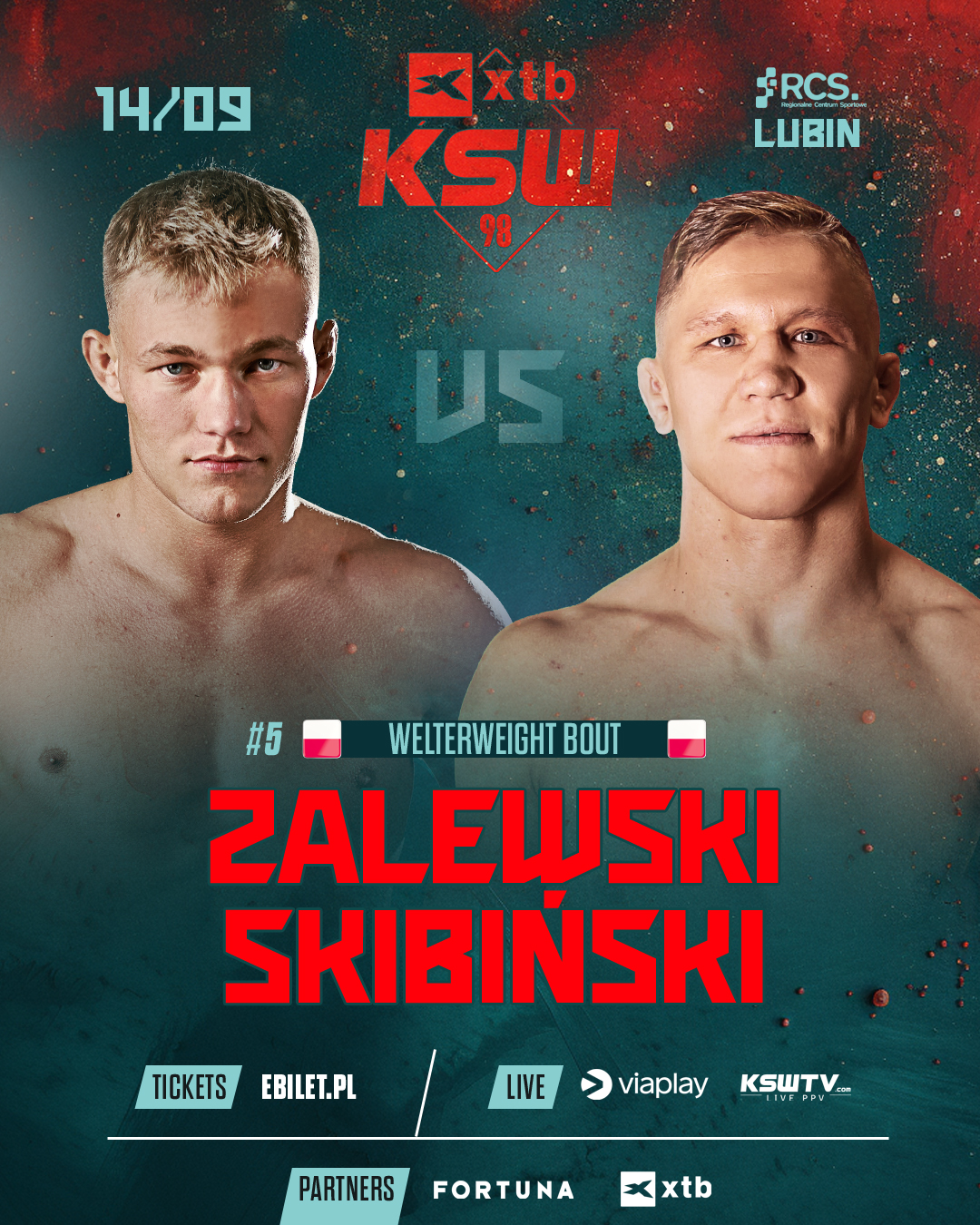 KSW 98: Wiktor Zalewski z nowym rywalem