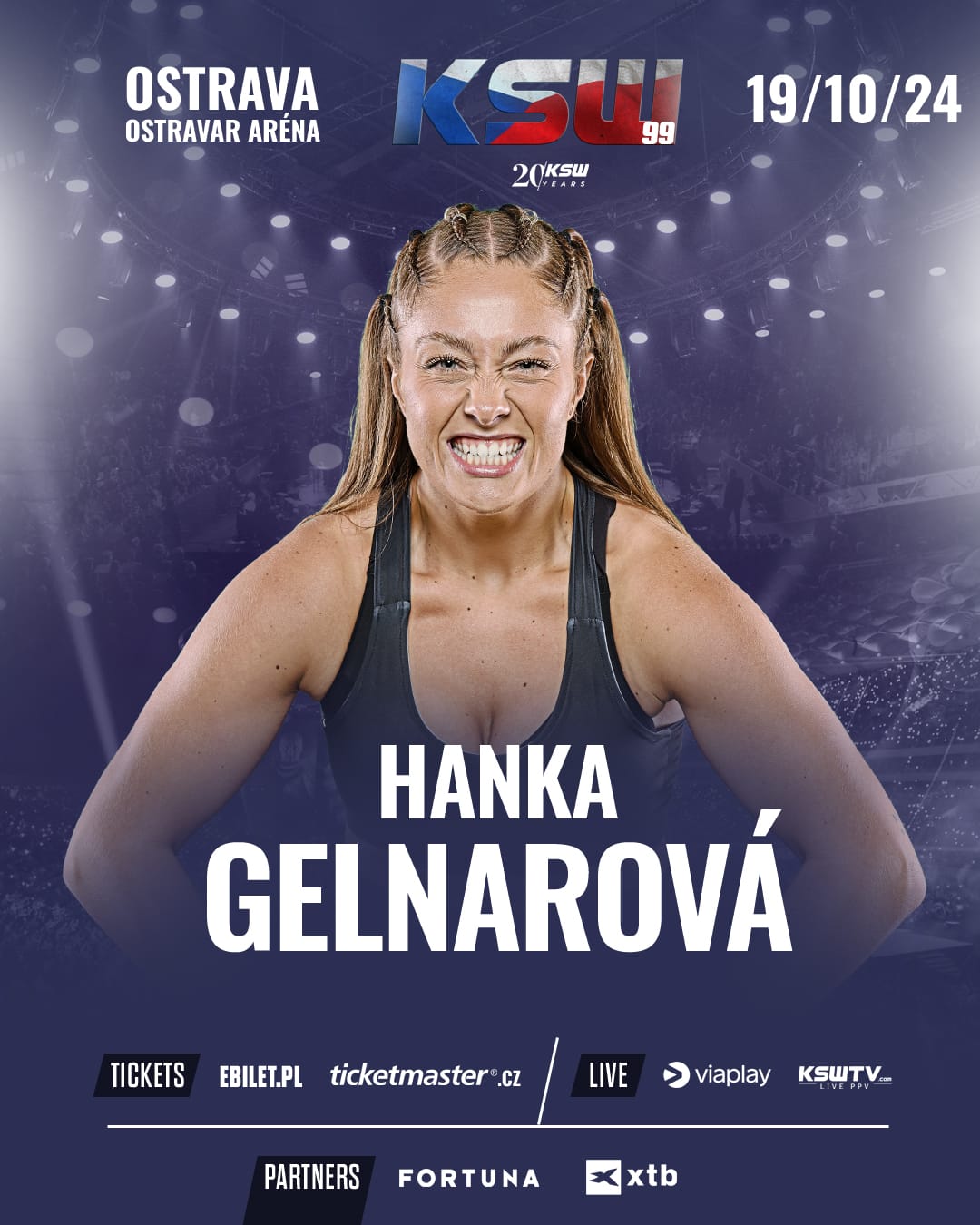 KSW 99: Hanka Gelnarová zadebiutuje w zawodowym MMA