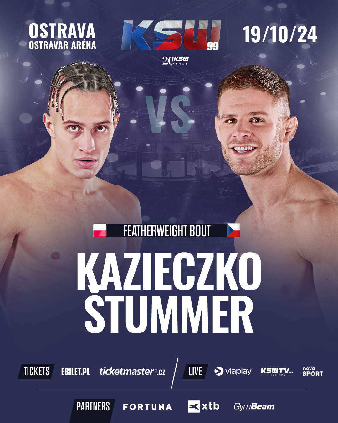 KSW 99: Wojciech Kazieczko nowym rywalem Josefa Štummera na gali