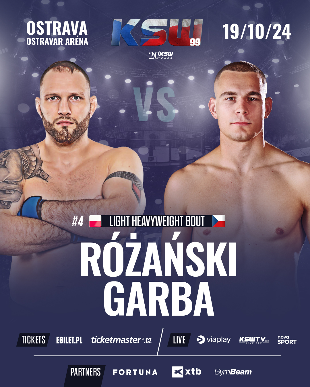 KSW 99: Maciej Różański nowym rywalem Vojtecha Garby