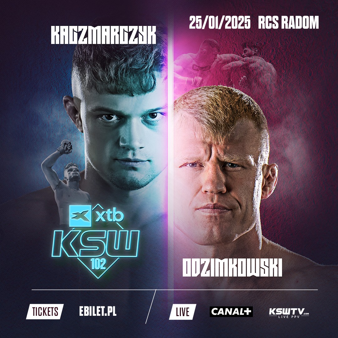 KSW 102: Federacja wraca do Radomia. Kaczmarczyk i Odzimkowski w karcie walk