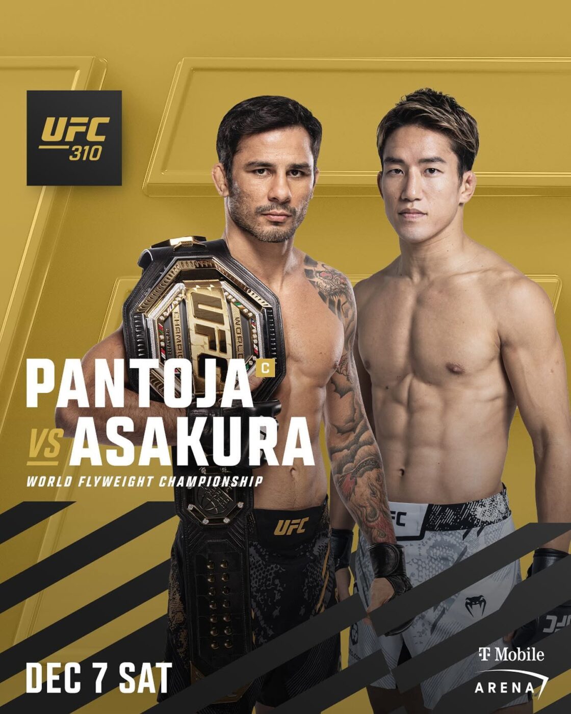 UFC 310 Pantoja Asakura