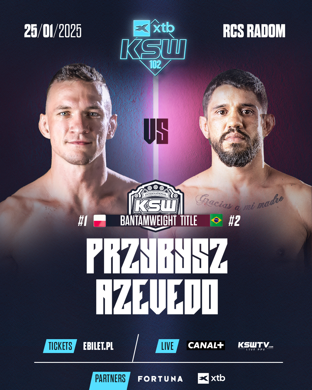 KSW 102 Przybysz Azevedo