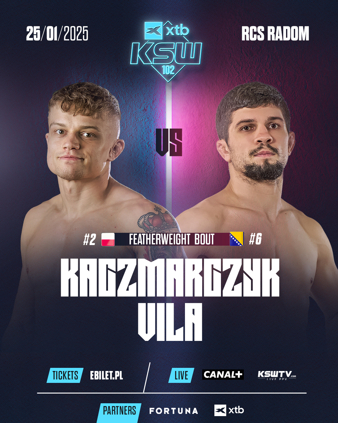 KSW 102 Kaczmarczyk Vila