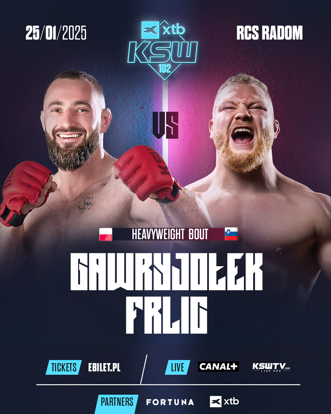 KSW 102 Gawryjołek Frlig