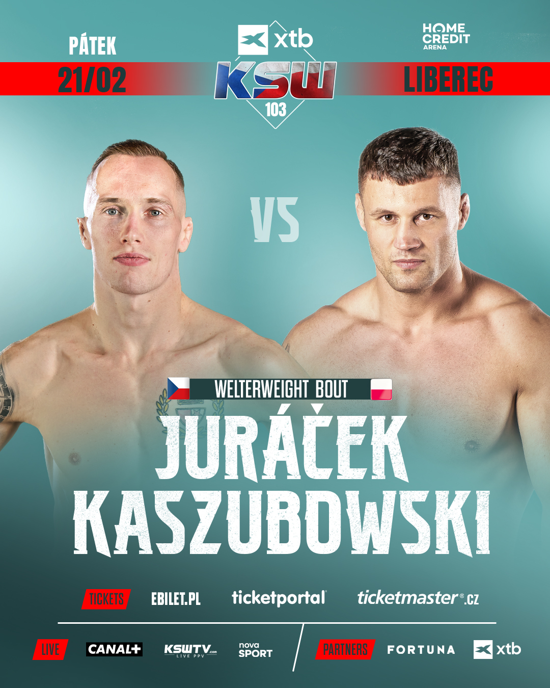 KSW 103 Kaszubowski Juracek