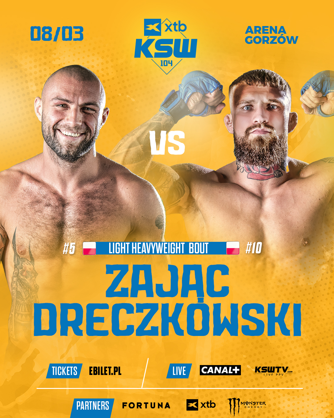 KSW 104 Zajac Dreczkowski