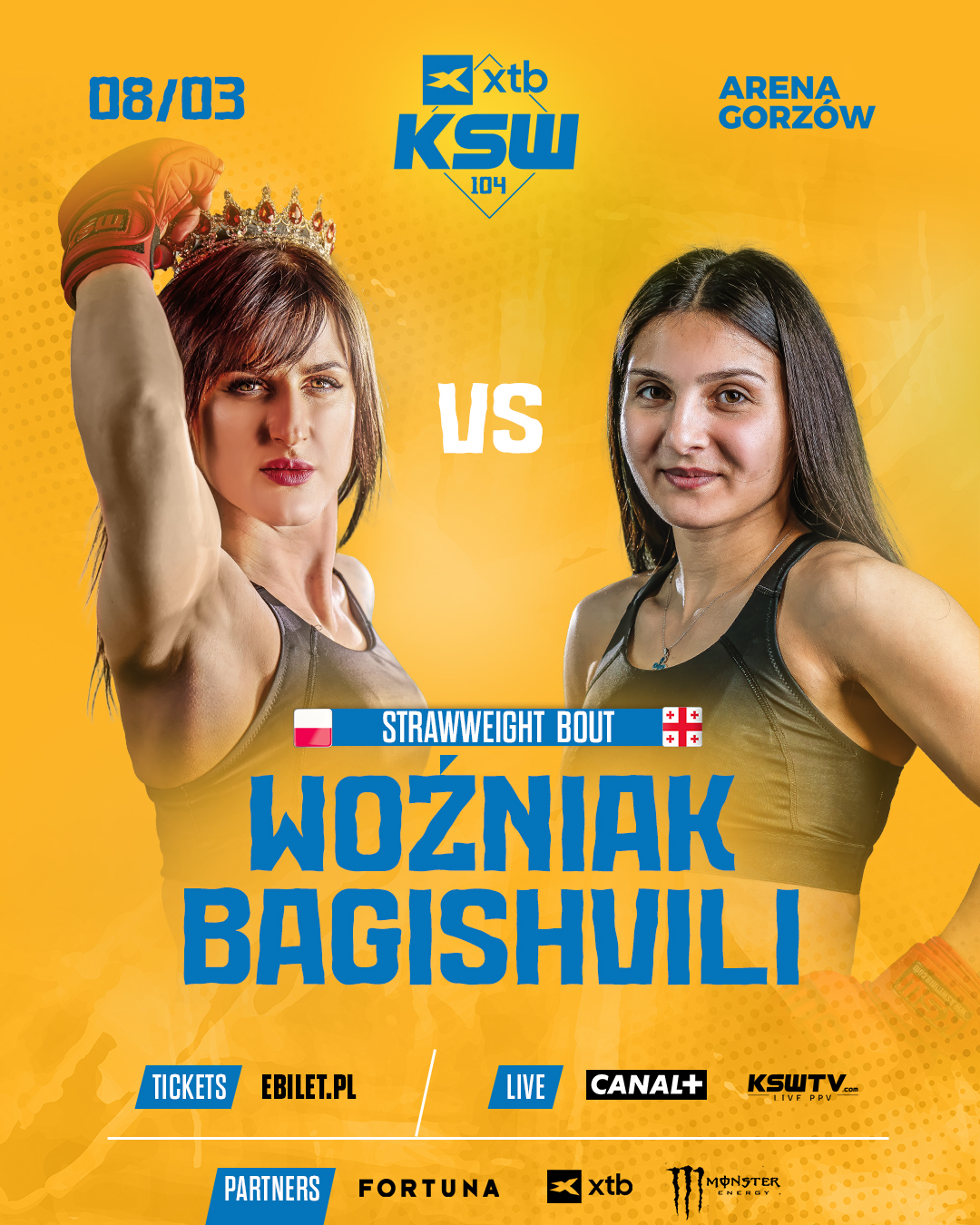 KSW 104: Ewelina Woźniak z nową przeciwniczką