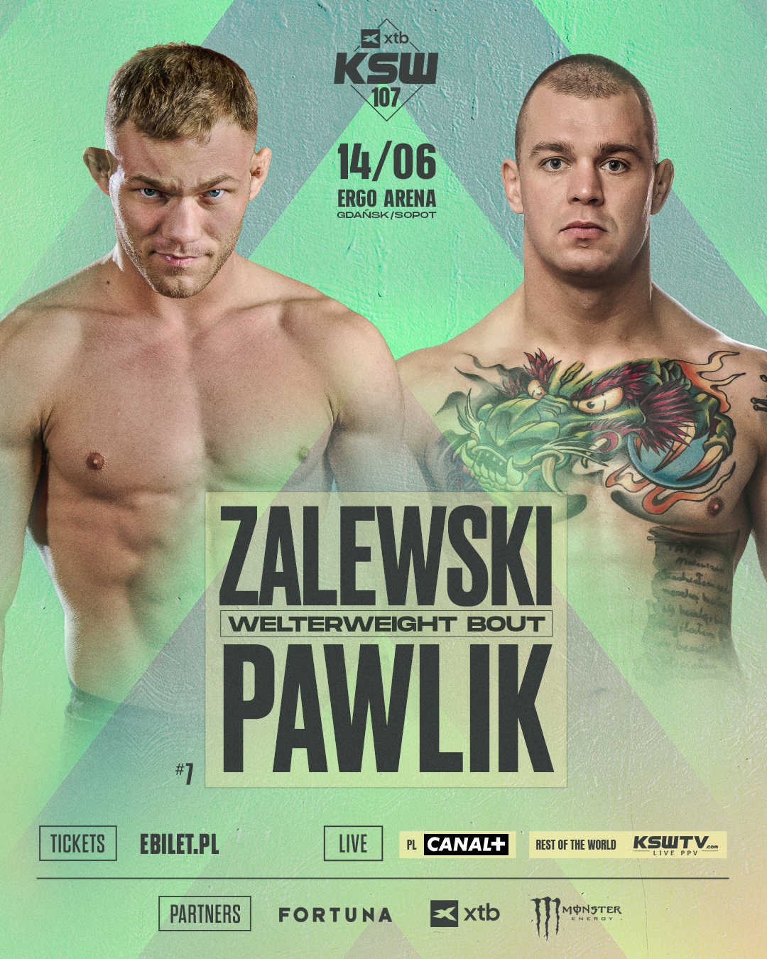 Wiktor Zalewski przywita w KSW Mateusza Pawlika