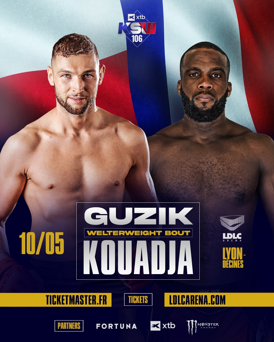 KSW 106: Michał Guzik z nowym rywalem na galę.