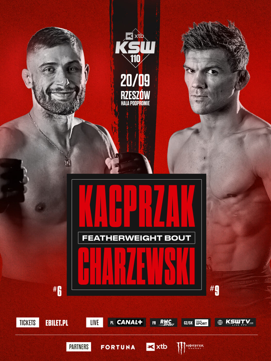 Łukasz Charzewski z nowym rywalem na galę KSW 110