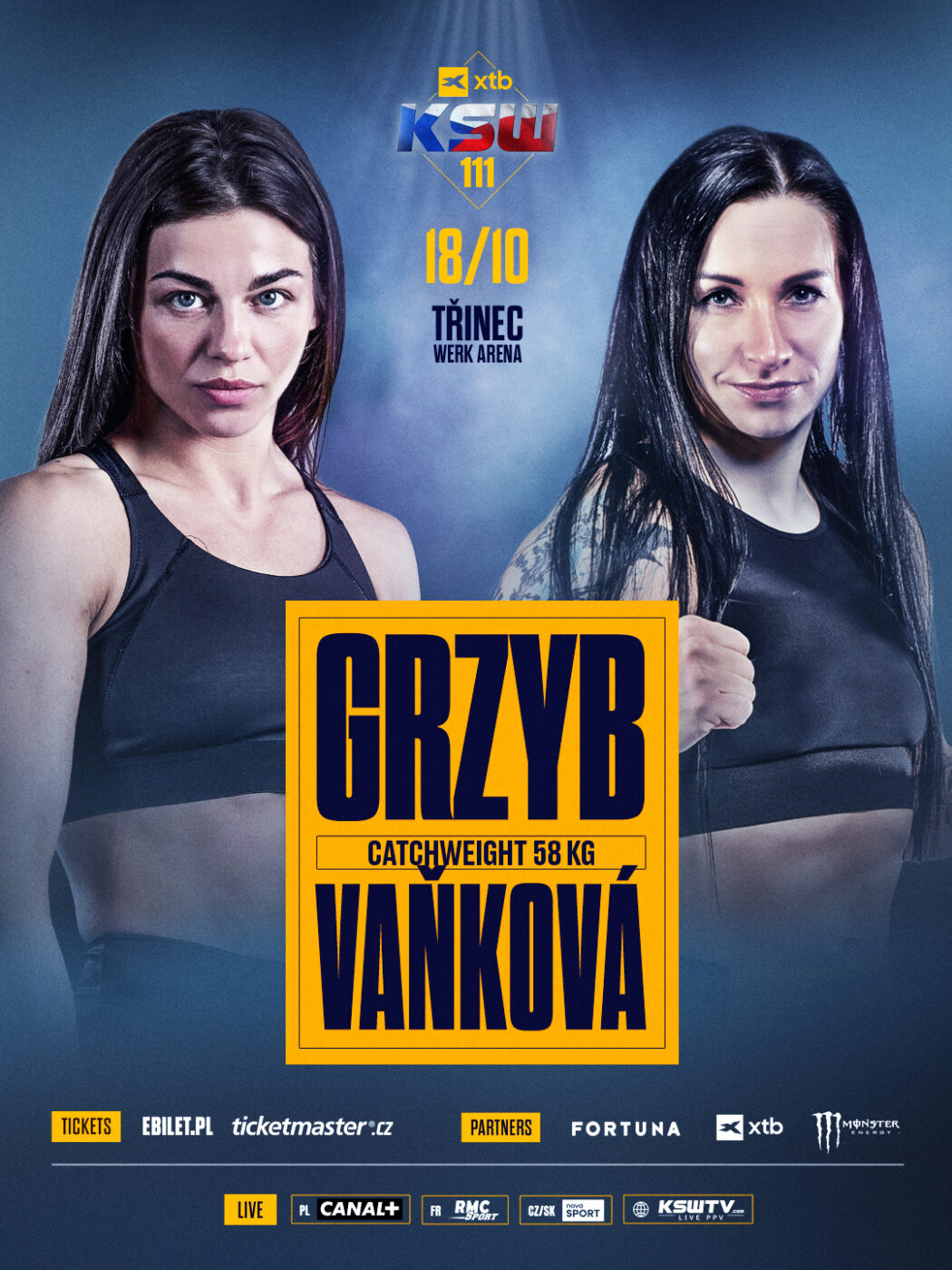 Laura Grzyb zderzy z czeską mistrzynią podczas gali KSW 111