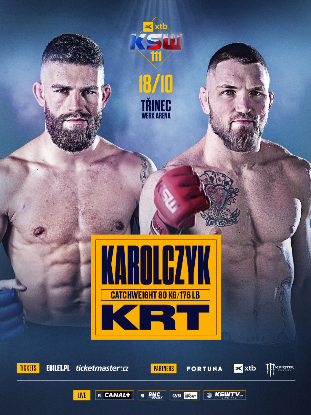 Szymon Karolczyk z nowym rywalem na galę KSW 111