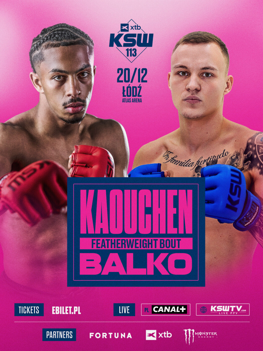 Niepokonane młode talenty zmierzą się w walce otwarcia gali KSW 113