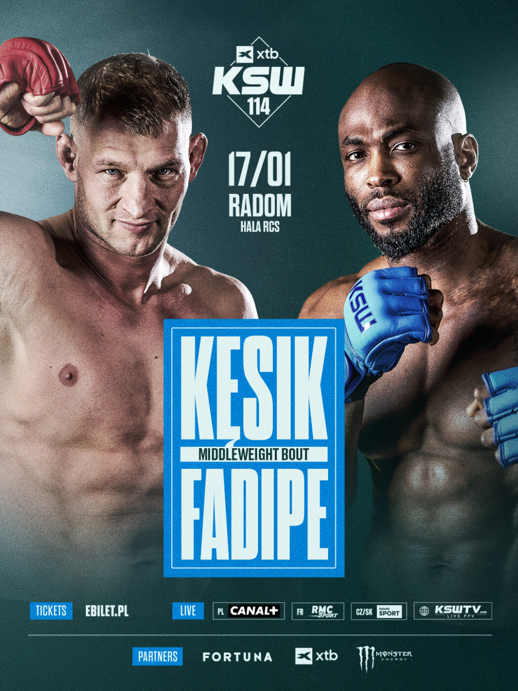 Specjaliści od nokautów staną do rywalizacji na gali KSW 114