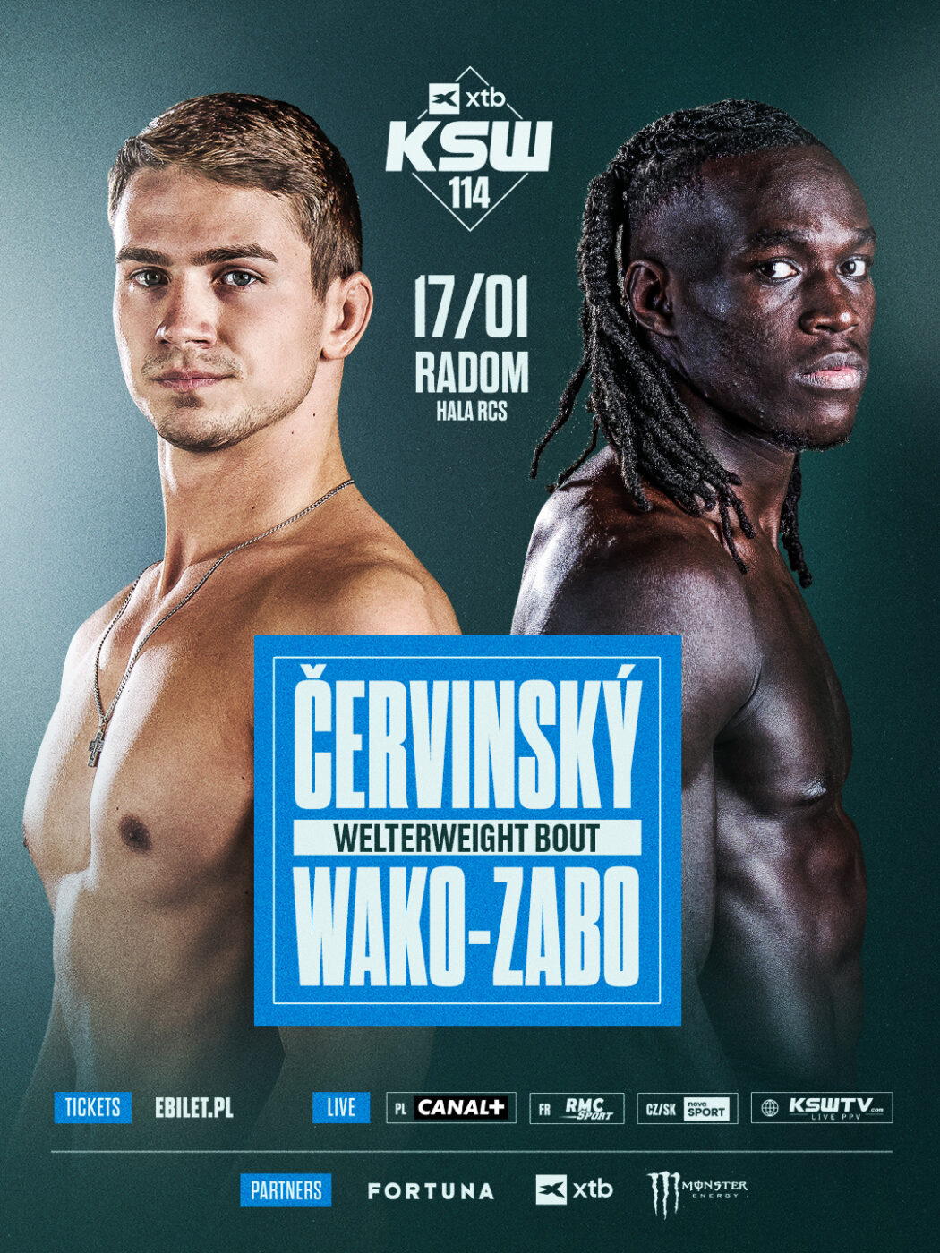Czesko-francuskie starcie dodane do karty walk gali KSW 114