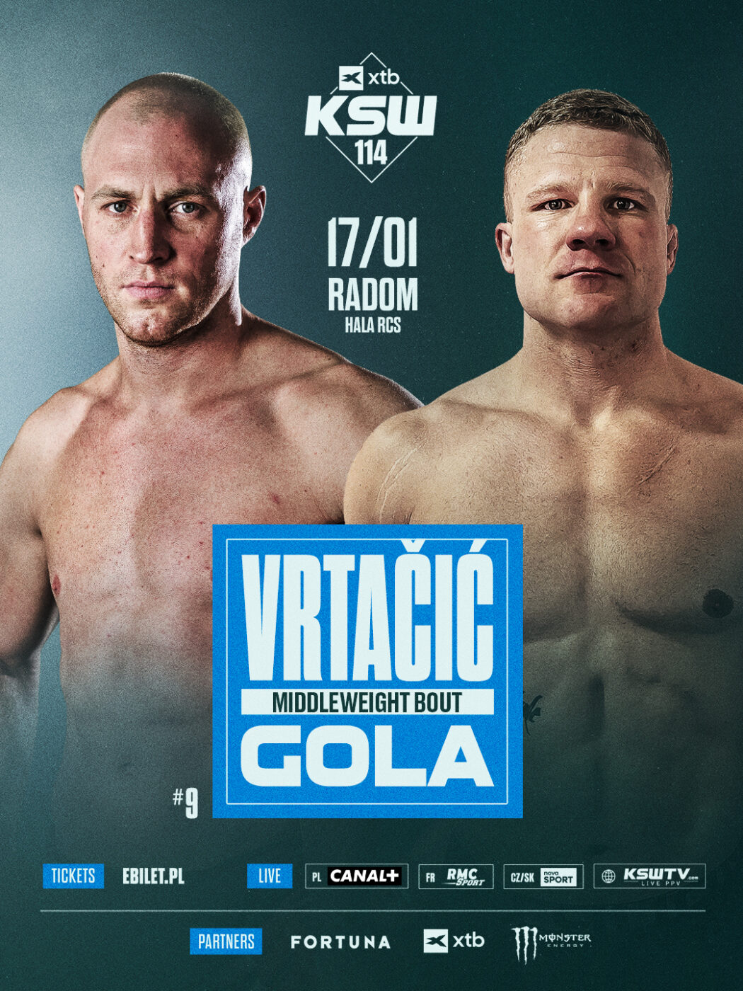 Chorwacko-polskie starcie zamyka kartę walk gali KSW 114