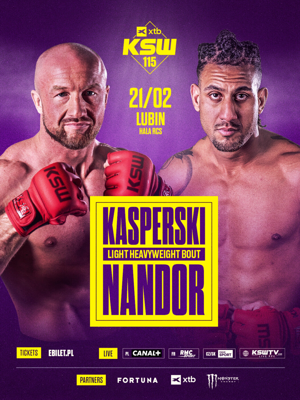 Byli kickboxerzy staną w szranki na gali KSW 115