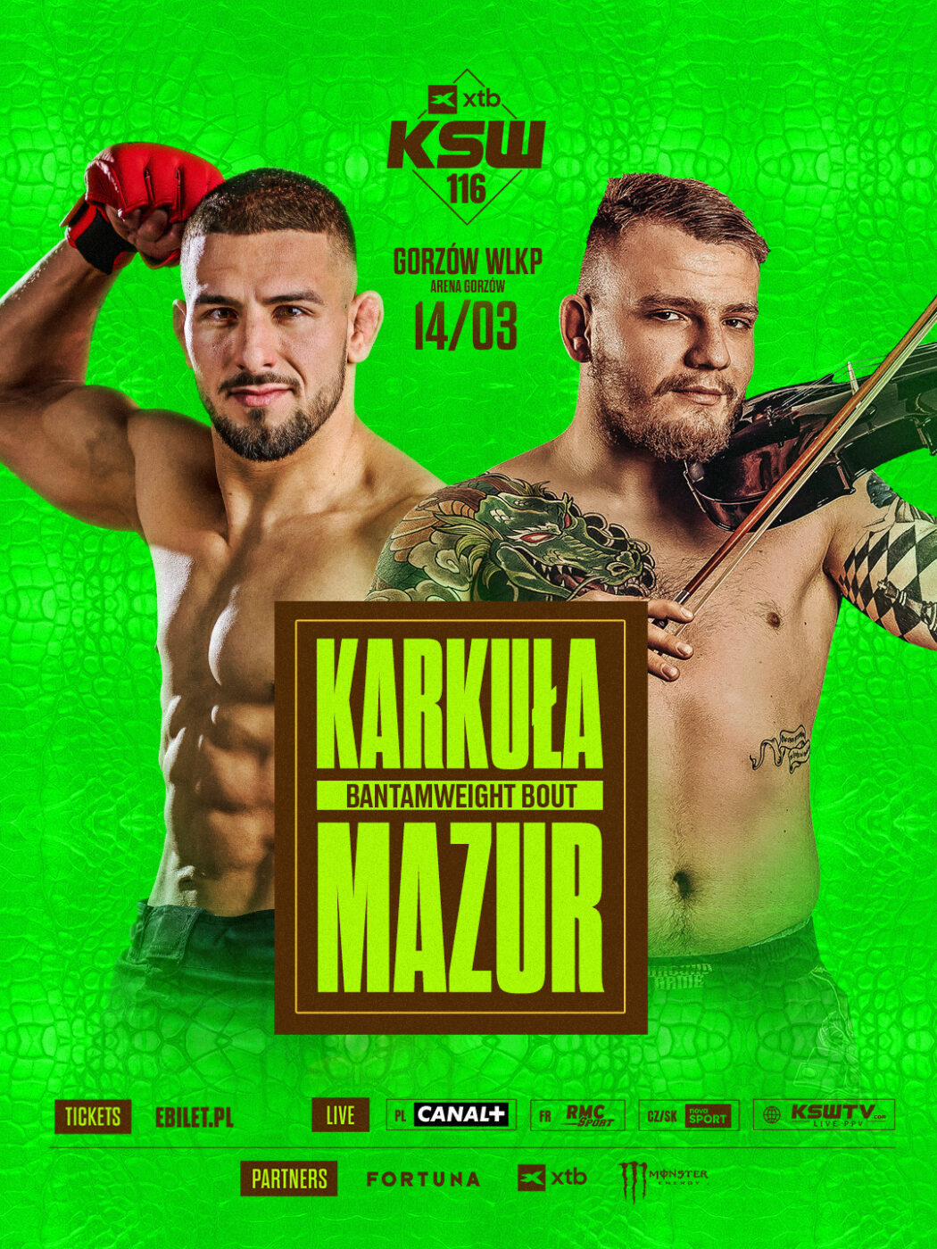 Andrzej Karkula przywita w KSW Dominika Mazura