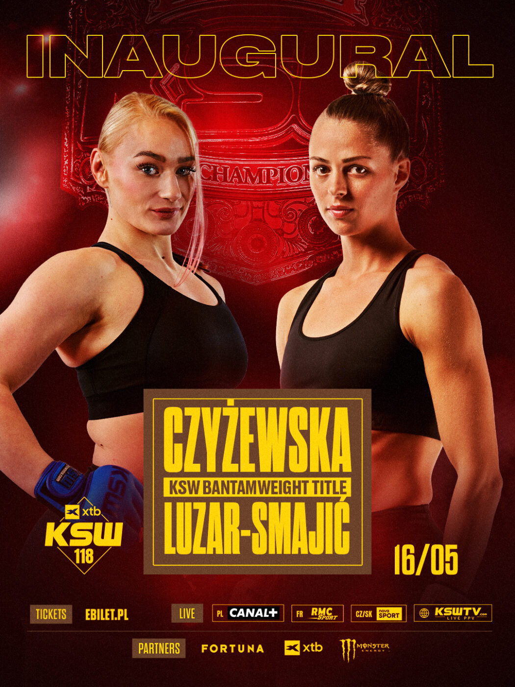 Wiktoria Czyżewska w historycznej walce o pas na gali KSW 118