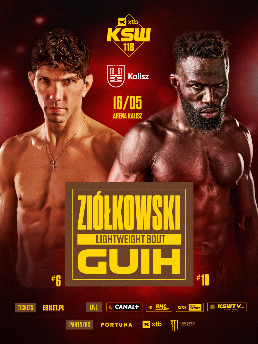 Marian Ziółkowski wróci do klatki na gali KSW 118 w Kaliszu